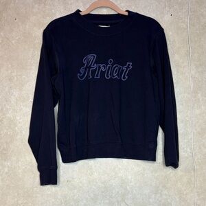 Ariat Women's Dark Navy Crew Neck Sweater
